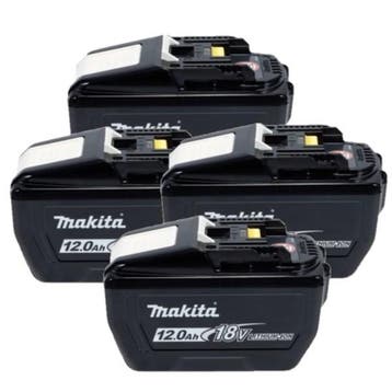 Startset: 4x Makita BL18120 LXT / 1915J2-8 / 18V, origineel, Verzenden, Nieuw