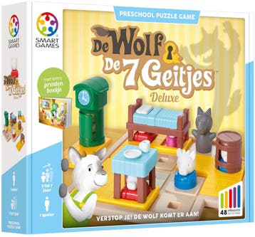 De Wolf en de 7 Geitjes | Smart Games - Educatieve spellen, Verzenden, Nieuw
