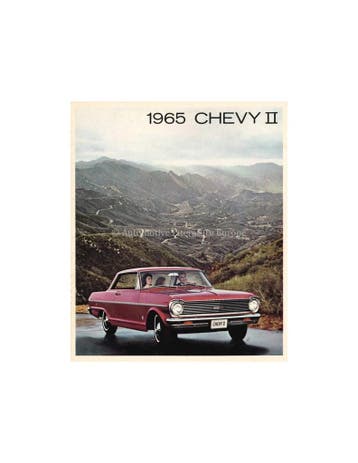 1965 CHEVROLET CHEVY II BROCHURE ENGELS, Nieuw, Chevrolet, Author
