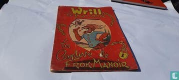 Wrill de vos - La Captive de Frok-Manoir - 1946, Boeken, Eén stripboek, Verzenden, Gelezen, Charlier, Madeleine.