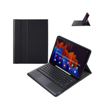 Toetsenbord hoes met touchpad Samsung Galaxy Tab S7+/S7 FE, Verzenden, Nieuw