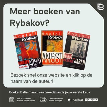 Kinderen van de Arbat - Rybakov 9789035109858, Boeken, Verzenden, Gelezen, Rybakov
