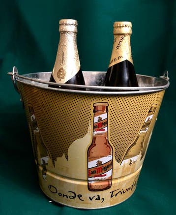 San Miguel beer - Koeler - Een drankje, ongebruikelijke