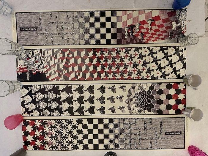 Maurits Cornelis Escher - Published by G.W. Breughel -, Antiek en Kunst, Antiek | Meubels | Stoelen en Banken