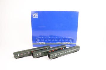 REE Modèles H0 - VB-059.1 - Modeltrein personenwagonset (1), Nieuw