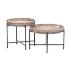 Garden Impressions Nigori bijzettafel Ø60cm - Benidorm, Verzenden, Nieuw
