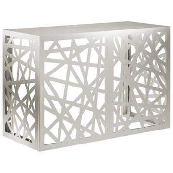 vidaXL Airconditioner hoes zilver 90 x 40 x 60 cm Roestvrij, Verzenden, Nieuw