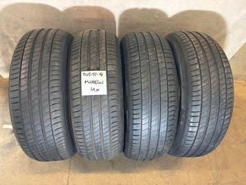 4x Michelin Primacy 3 S1 - 205/55 R19 - 4 x 5,5 mm, Gebruikt, 205 mm, Band(en), Personenwagen