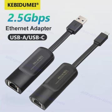 2.5Gbps USB Ethernet Adapter - Snelle Netwerkkaart voor Lapt, Verzenden, Nieuw