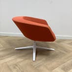 Maxdesign fauteuil Dino, oranje - wit - Gratis Bezorging, Ophalen of Verzenden, Gebruikt, Stof, Eén