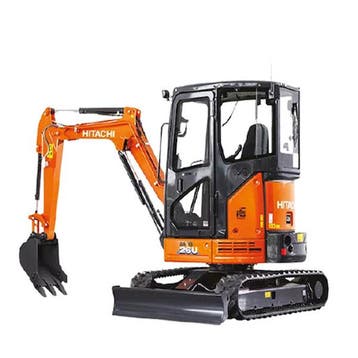 Hitachi-Landscros Hitachi minigraver ZX26U-6 - 15,6kW, Zakelijke goederen, Ophalen of Verzenden, Graafmachine