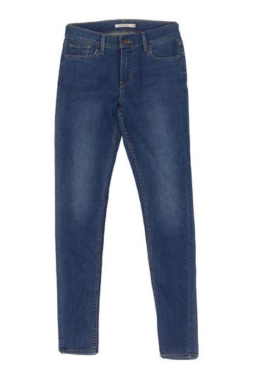 Levis Broek in maat W29 Blauw, Kleding | Dames, Levi's, Verzenden, Zo goed als nieuw, Blauw