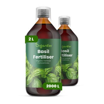 Basilicum Vloeibare Meststof - 2x1 Liter, Verzenden, Mest