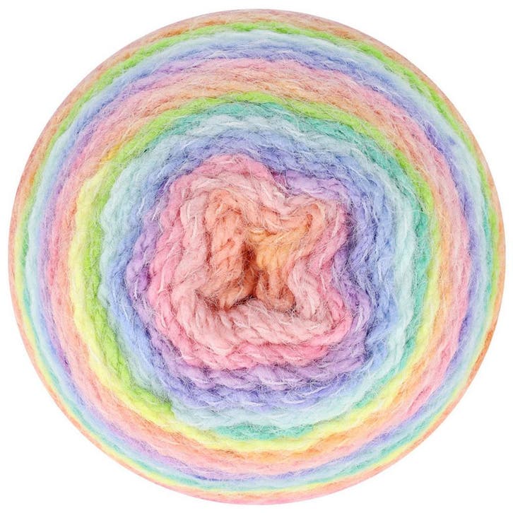 Scheepjes Snowfall - 14 Snow Prism - Verloopgarencake met, Hobby en Vrije tijd, Breien en Haken, Ophalen of Verzenden