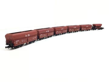 Fleischmann N - 8520/8525 - Modeltrein goederenwagon (6) -, Nieuw