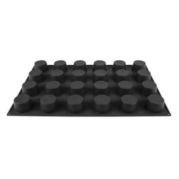 Patisserievorm siliconen | Cap. 24 muffins |  7,5(Ø)x4(h)cm, Verzenden, Nieuw in verpakking