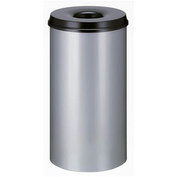 V-Part Vlamdovende Papierbak | 50L | Zwart / Aluminiumgrijs, Ophalen of Verzenden, Nieuw