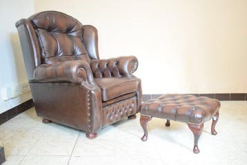 Springvale Chesterfield - Fauteuil - Suzanne - Leder - UK