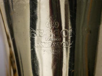 Besson Euphonium Sovereign BE966-1 gelakt, Ophalen of Verzenden, Gebruikt