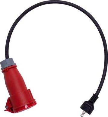EV adaptor ADAP2 Red CEE / Schuko | 1 fase naar 3 fase, Ophalen of Verzenden, Nieuw