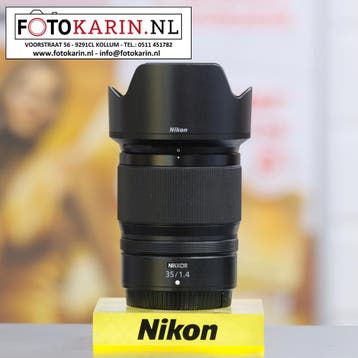 Nikon Z 35mm f1.4 occasion | Mooi | Foto Karin Kollum, Multi-coated, Nikon Z-mount, Nikon, Ophalen of Verzenden