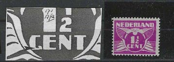 Nederland 1928 - Vliegende Duif - NVPH 171AP Gent ipv Cent, Gestempeld
