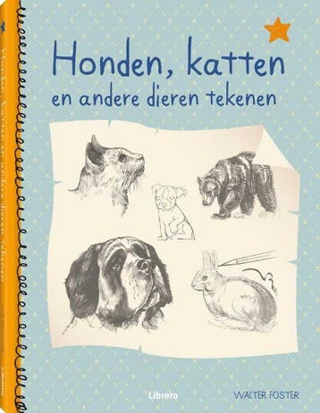 Honden, katten en andere dieren tekenen - Walter Foster, Verzenden, Zo goed als nieuw, Walter Foster