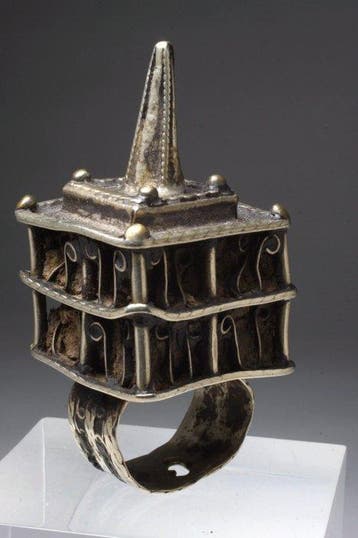 Haar ornament - Marokko - ring met vlecht