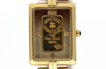 Zitura - Zitura Swiss Bank Corporation Ingot Watch - Zonder, Nieuw