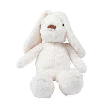 Knuffel Wit konijn Mia middel 26cm, Verzenden, Nieuw