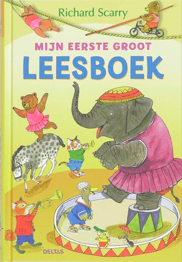 Scarry mijn eerste groot leesboek - Richard Scarry, Boeken, Kinderboeken | Jeugd | onder 10 jaar, Verzenden, Gelezen, Richard Scarry