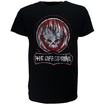 The Offspring Distressed Skull T-Shirt, Verzenden, Nieuw