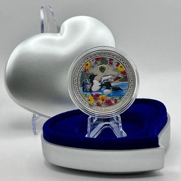 Niue. 2 Dollars 2026 – Great Northern Diver – 1 oz Silver