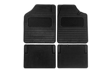 Universele auto vloermatten - RCM-02 - complete set - rubber, Ophalen of Verzenden, Nieuw