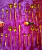 Imperial - M Design Gold, 24 k - Bestekset (20) - Verguld -