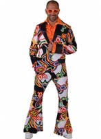 70s Kostuum Disco Fantasy Man, Kleding | Heren, Ophalen of Verzenden, Nieuw