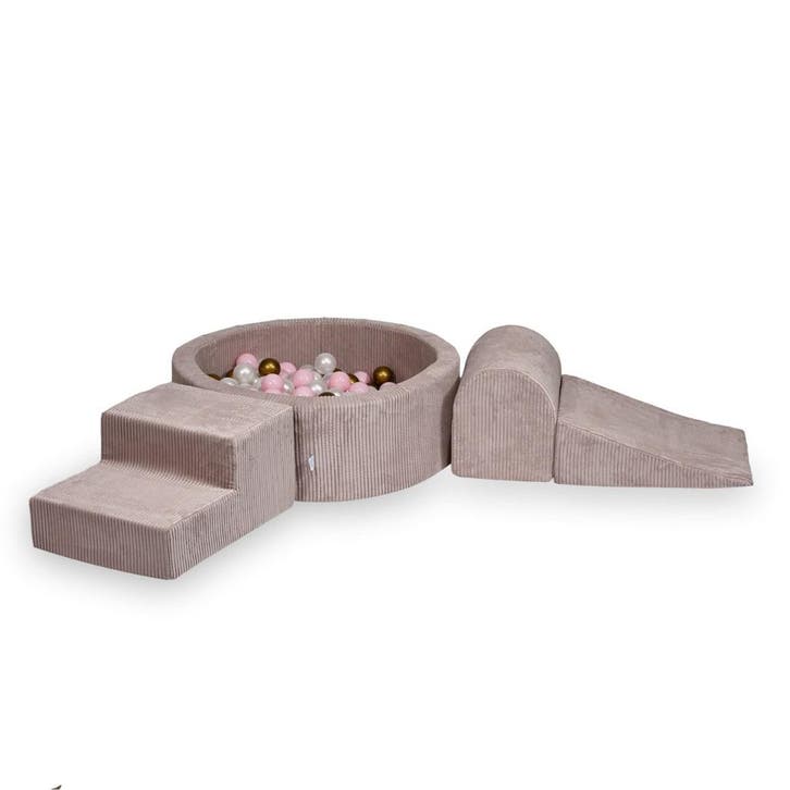 Ballenbak speelset met 3 zachte foamblokken van corduroy..., Kinderen en Baby's, Speelgoed | Educatief en Creatief, Nieuw, Ophalen of Verzenden