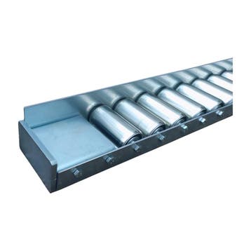 Pallet rollerbaan rail staal met zijgeleiding, 150kg, nieuw, Ophalen of Verzenden, Overige typen, Emtrade NL