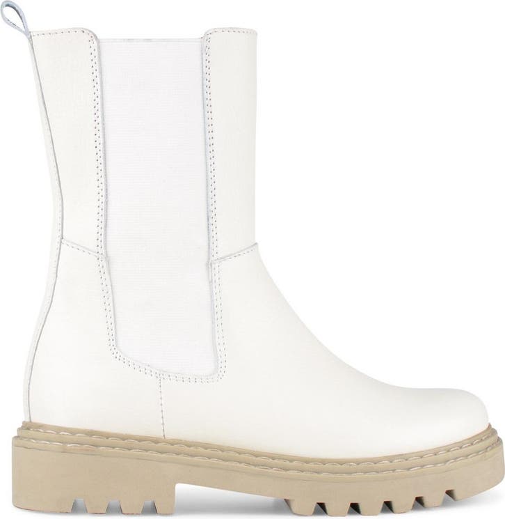 PS Poelman - maat 40- SATURNO Dames Chelsea Laarzen - Crème, Kleding | Dames, Schoenen, Verzenden