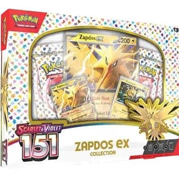 Pokemon TCG - 151 Zapdos ex Collection, Verzenden, Zo goed als nieuw