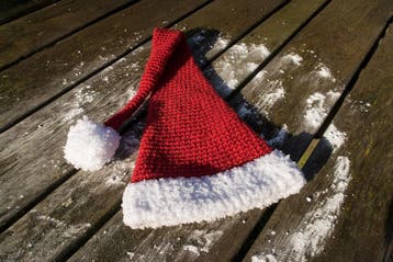 Haakpatroon Kerstmuts voor kindje 1 jaar - sfeervol haakpr, Ophalen of Verzenden, Nieuw