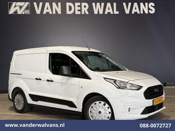 Ford Transit Connect | 1.5 EcoBlue 101pk L1H1 Euro6 Airco |, Gebruikt, Euro 6, Wit, Dealer onderhouden