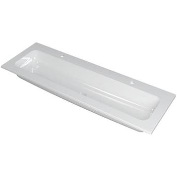 INK Faktor Wastafel Polystone Centraal met 2 Kraangaten -, Ophalen of Verzenden, Nieuw