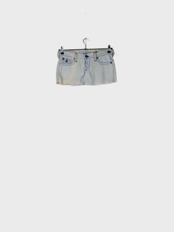 True Religion Denim Skirt Dames maat W32 Blauw Vintage, Ophalen of Verzenden, Nieuw
