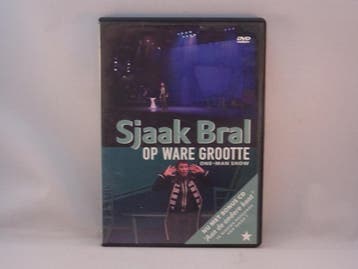 Sjaak Bral - op ware grootte (CD + DVD), Cd's en Dvd's, Ophalen of Verzenden, Zo goed als nieuw