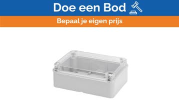 Bieden: Gewiss IP56 transparent electric junction box 380 x, Ophalen of Verzenden, Nieuw, Elektra en Verlichting, Zeilboot of Motorboot