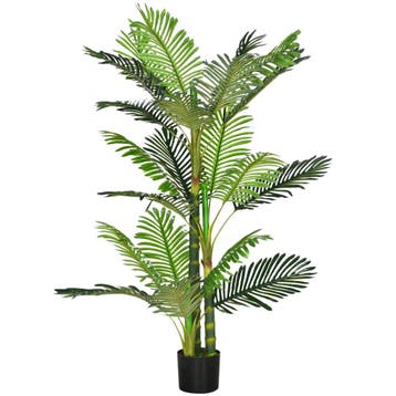 TRUUSK Kunstmatige Palm Kunstplant 150cm - Met Cementvulling, Verzenden, Nieuw