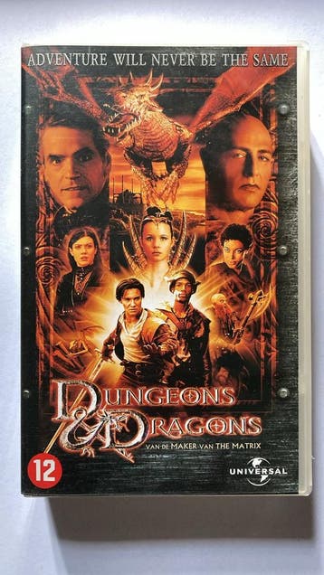 DUNGEONS & DRAGONS (VHS), Verzenden, Gebruikt