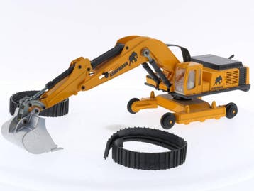 Schaal 1:55 Siku 3727 Hydraulische Baggerkraan Model #5098, Ophalen of Verzenden, Gebruikt