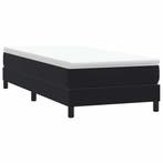 vidaXL Boxspring zonder matras fluweel zwart 80x210 cm, Verzenden, Nieuw, Zwart, Stof